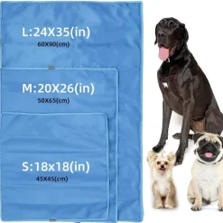 Kühlmatte für Haustiere – Sommerkühlkissen für Hunde und Katzen
