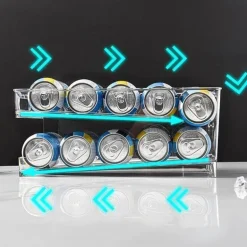 Kühlschrank-Dosenspender - Aufbewahrungs-Organizer für Dosen