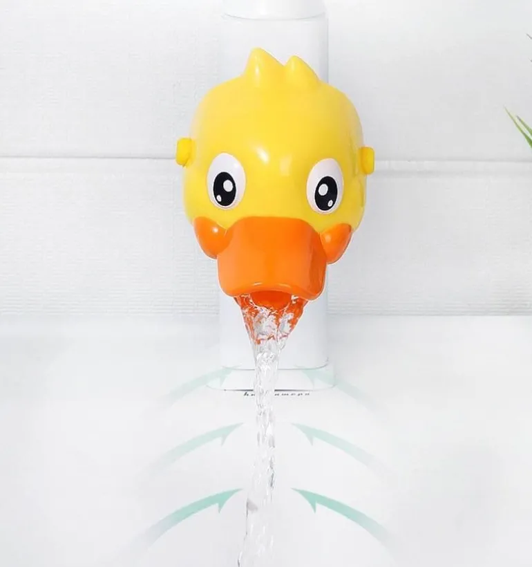 Kids Faucet Extender - Splash Proof Cartoon Design