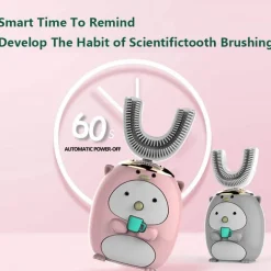 Kids Ultrasonic Toothbrush - Smart Silicone Dental Care for Children