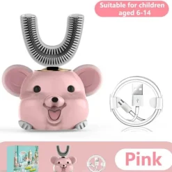 Kids Ultrasonic Toothbrush - Smart Silicone Dental Care for Children