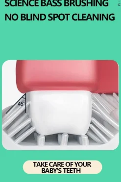 Kids Ultrasonic Toothbrush - Smart Silicone Dental Care for Children