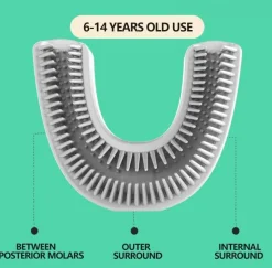 Kids Ultrasonic Toothbrush - Smart Silicone Dental Care for Children