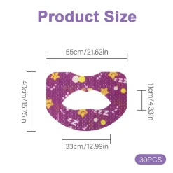 Kieferorthopädische Schlafaufkleber - Korrekturhilfen für Kinderzahnspangen