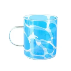 Killerwal-Kaffeetasse – süßer Eisbär, hitzebeständige Glastasse, 350 ml