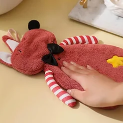 Kinderhandtuch aus Korallensamt – weiches, hautfreundliches Handtuch für Küche und Bad