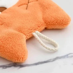 Kinderhandtuch aus Mikrofaser, Elefant/Nilpferd, süßes Tier-Design