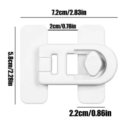 Kindersicherheitsschloss – Sicherer Riegel für Schränke und Kühlschränke