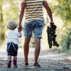 Kinderwagen mit hoher Landschaft – mit einem Klick zusammenklappbar