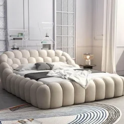 King-Size Cloud Bed - Soft Comfort Mattress