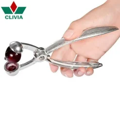 Kirschentkerner - Vielseitiges Küchenwerkzeug aus Aluminium für müheloses Entkernen