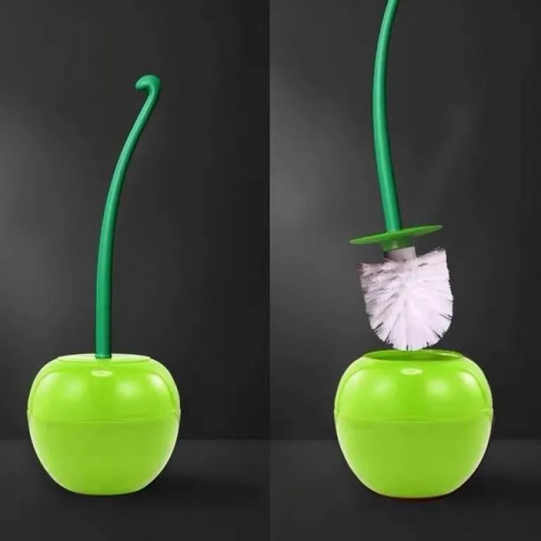 Kirsch-Toilettenbürste – süßer Badezimmerreiniger