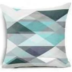 Kissenbezüge mit geometrischen Formen – Moderne Dekokissen