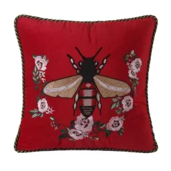 Kissenbezüge mit Katzenstickerei aus Samt und Quasten – gemütliche Kissenbezüge