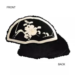 Kissenbezug mit Blumenmuster – elegantes orientalisches Dekokissen für das Schlafsofa