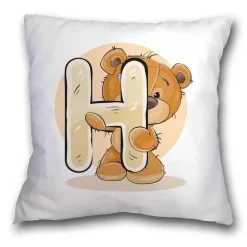 Kissenbezug mit Cartoon-Bär – entzückender Tier-Kissenbezug für Kinderzimmer-Dekoration