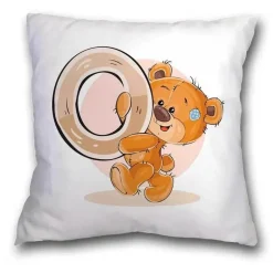 Kissenbezug mit Cartoon-Bär – entzückender Tier-Kissenbezug für Kinderzimmer-Dekoration