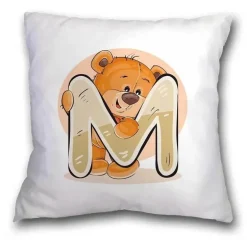 Kissenbezug mit Cartoon-Bär – entzückender Tier-Kissenbezug für Kinderzimmer-Dekoration