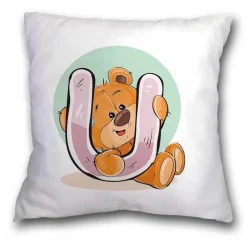 Kissenbezug mit Cartoon-Bär – entzückender Tier-Kissenbezug für Kinderzimmer-Dekoration
