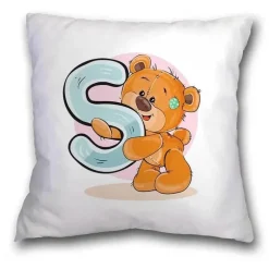 Kissenbezug mit Cartoon-Bär – entzückender Tier-Kissenbezug für Kinderzimmer-Dekoration