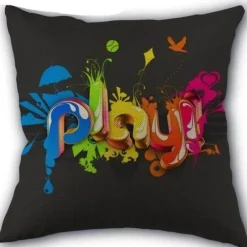 Kissenbezug mit Musiknoten – Dekorativer Kissenbezug