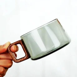 Kiyomi Glasbecher-Set – Elegantes Kaffee-Trinkgeschirr für Zuhause