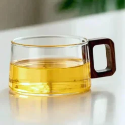 Kiyomi Glasbecher-Set – Elegantes Kaffee-Trinkgeschirr für Zuhause