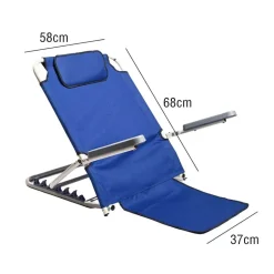 Klappbare Rückenlehnenstütze - Liegesitzhilfe für Senioren