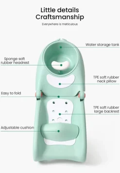 Klappbarer Baby-Haarwaschstuhl - Badesitz für Kleinkinder