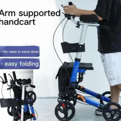 Klappbarer Gehwagen - Gehhilfe für die Rehabilitation älterer Menschen