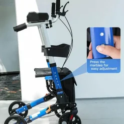 Klappbarer Gehwagen - Gehhilfe für die Rehabilitation älterer Menschen