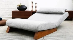 Klappbarer japanischer Bodensofa-Sessel – stilvolle Einzelsitzgelegenheit