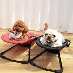 Klappbarer Schaukelstuhl für Haustiere – tragbarer Entspannungssitz für drinnen und draußen