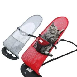 Klappbarer Schaukelstuhl für Haustiere – tragbarer Entspannungssitz für drinnen und draußen