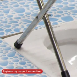 Klappbarer Toilettenstuhl – Badezimmer-Unterstützung für Senioren