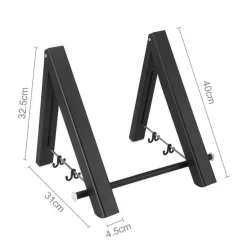 Klappbarer Wandkleiderständer – Platzsparender Wäsche-Organizer