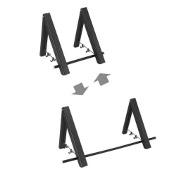 Klappbarer Wandkleiderständer – Platzsparender Wäsche-Organizer