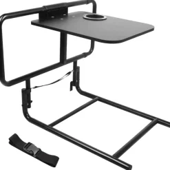 Klappbares Bett-Sicherheitsgeländer mit Tisch - Stützhilfe für ältere Menschen