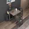 Klappbares rechteckiges Esstisch-Set – elegante, platzsparende Möbel
