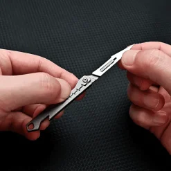 Klappbares Universalmesser aus Titan – Scharfer Allzweckschneider