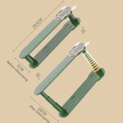 Kleiderbügelständer – Platzsparender Kleiderschrank-Organizer