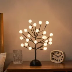 Kleine Baum-LED-Nachtlampe - Dekoratives Licht für Zuhause