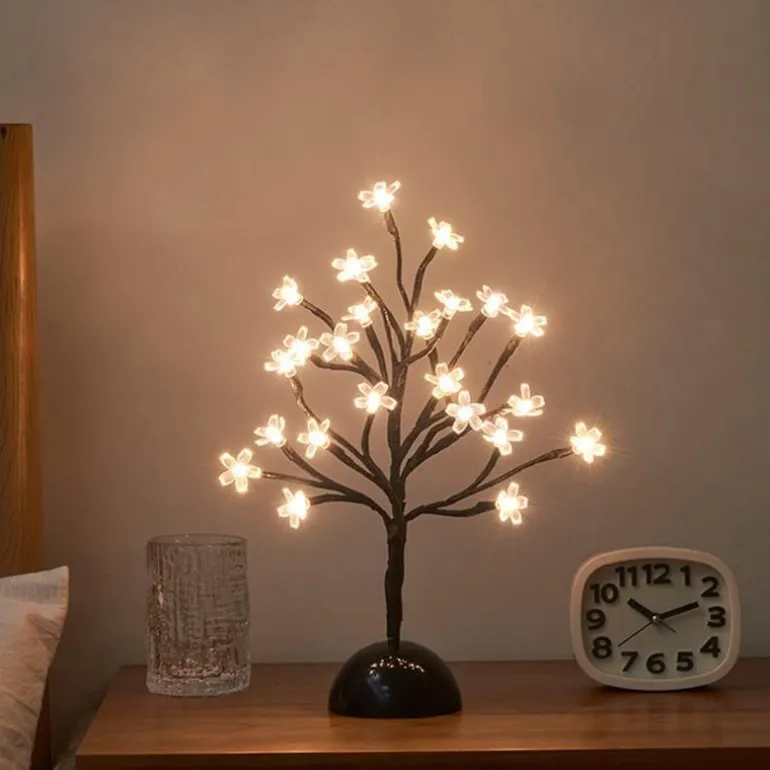 Kleine Baum-LED-Nachtlampe - Dekoratives Licht für Zuhause