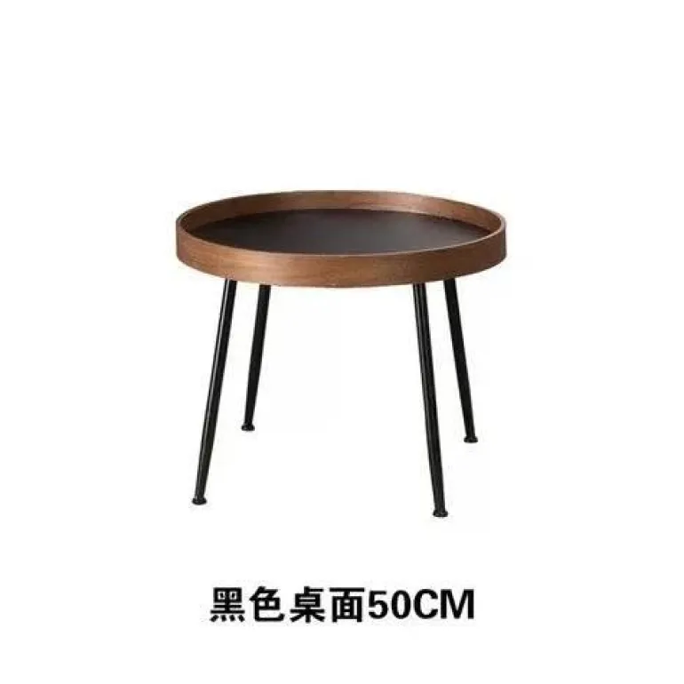 Kleiner runder Couchtisch – Minimalistisches nordisches Design für moderne Wohnungen