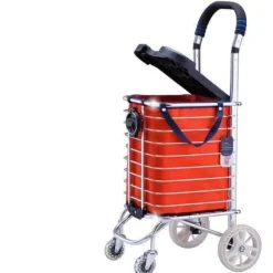 Kletter-Einkaufswagen mit Rädern – leicht zu tragender Einkaufswagen