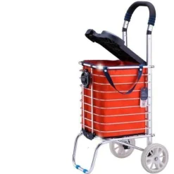 Kletter-Einkaufswagen mit Rädern – leicht zu tragender Einkaufswagen