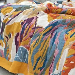 Klimaanlagendecke aus Baumwollgaze – Luxuriöser europäischer Überwurf