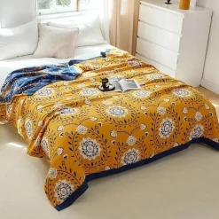 Klimaanlagendecke aus Baumwollgaze – Luxuriöser europäischer Überwurf