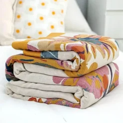 Klimaanlagendecke aus Baumwollgaze – Luxuriöser europäischer Überwurf