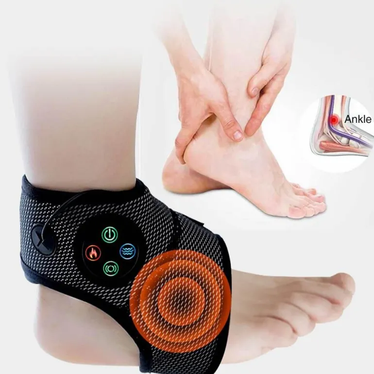 Knöchel-Heizbandage-Massagegerät - Gerät zur Linderung von Fußschmerzen